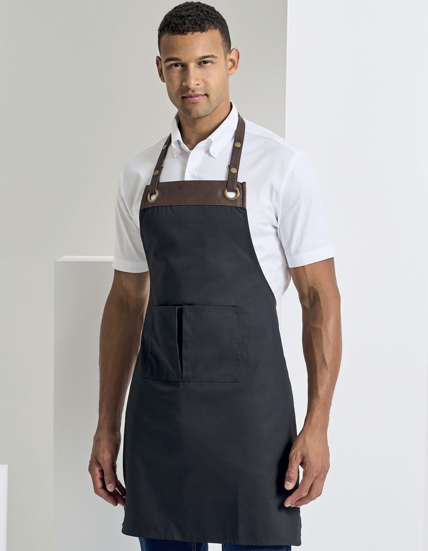 Premier Workwear Espresso Bib Apron