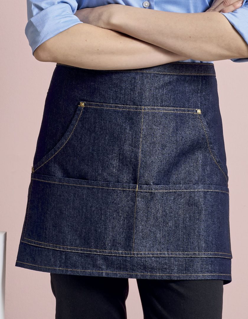 Premier Workwear Jeans Stitch Denim Waist Apron