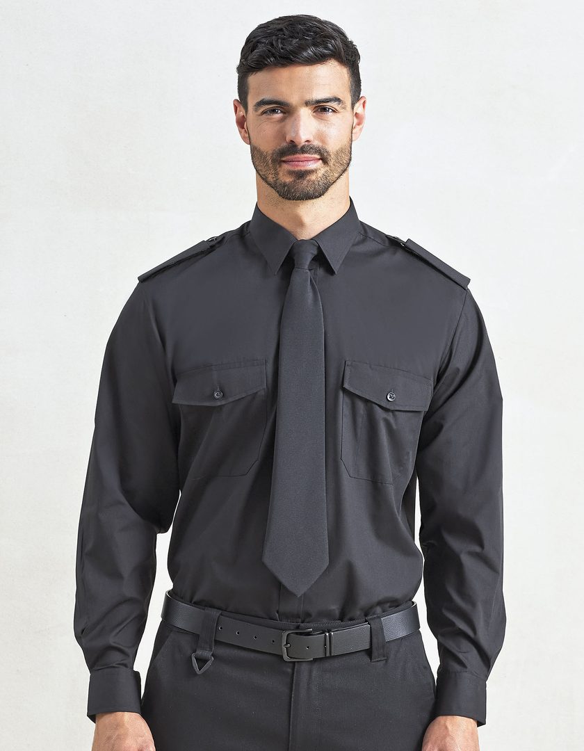 Premier Workwear Pilot Shirt Long Sleeve