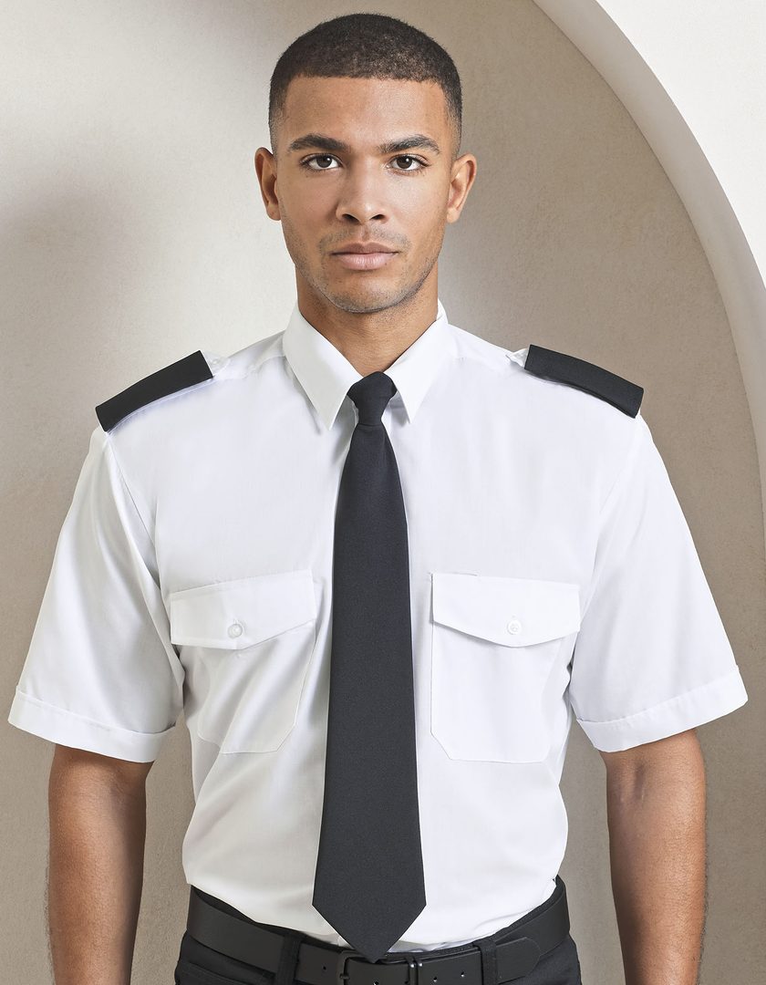 Premier Workwear Pilot Shirt Short Sleeve