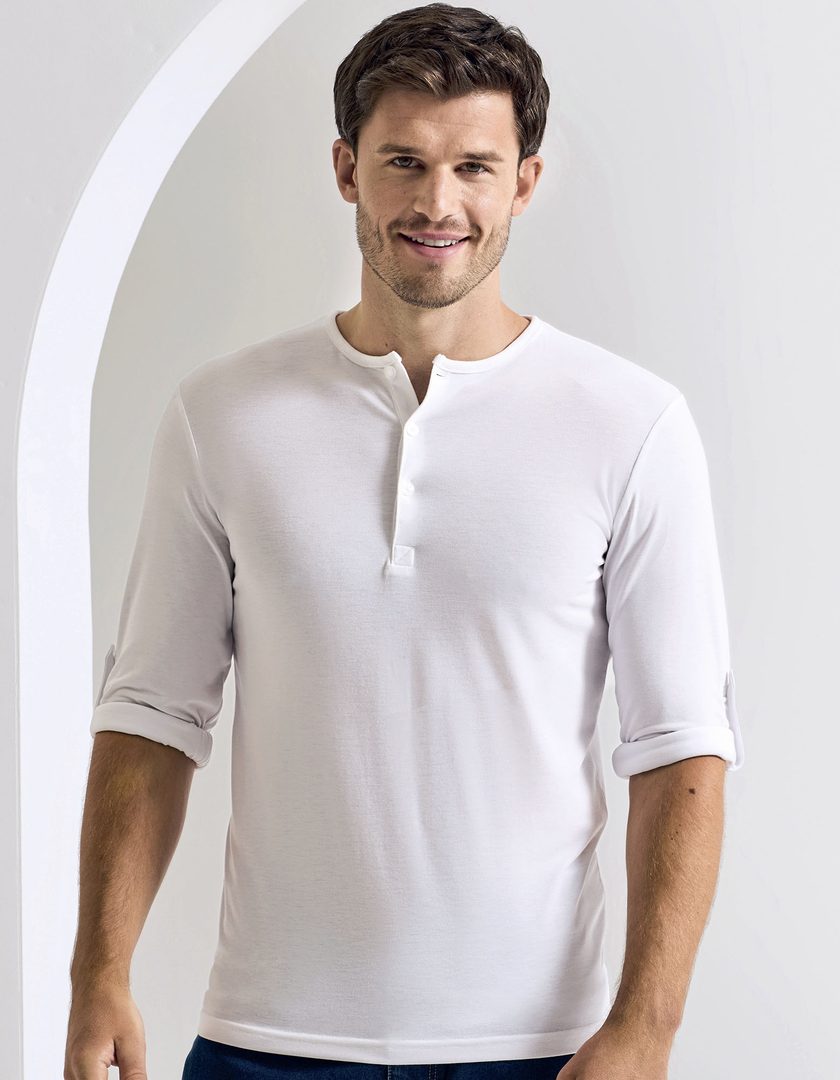 Premier Workwear Men´s Long-John Roll Sleeve Tee
