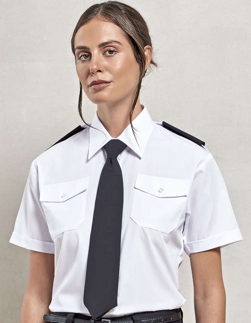 Premier Workwear Women´s Pilot Shirt Short Sleeve