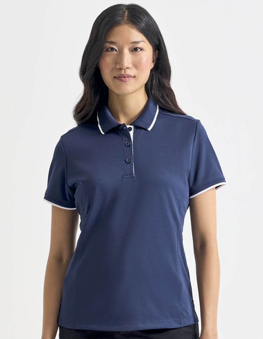 Premier Workwear Women´s Contrast Coolchecker® Polo