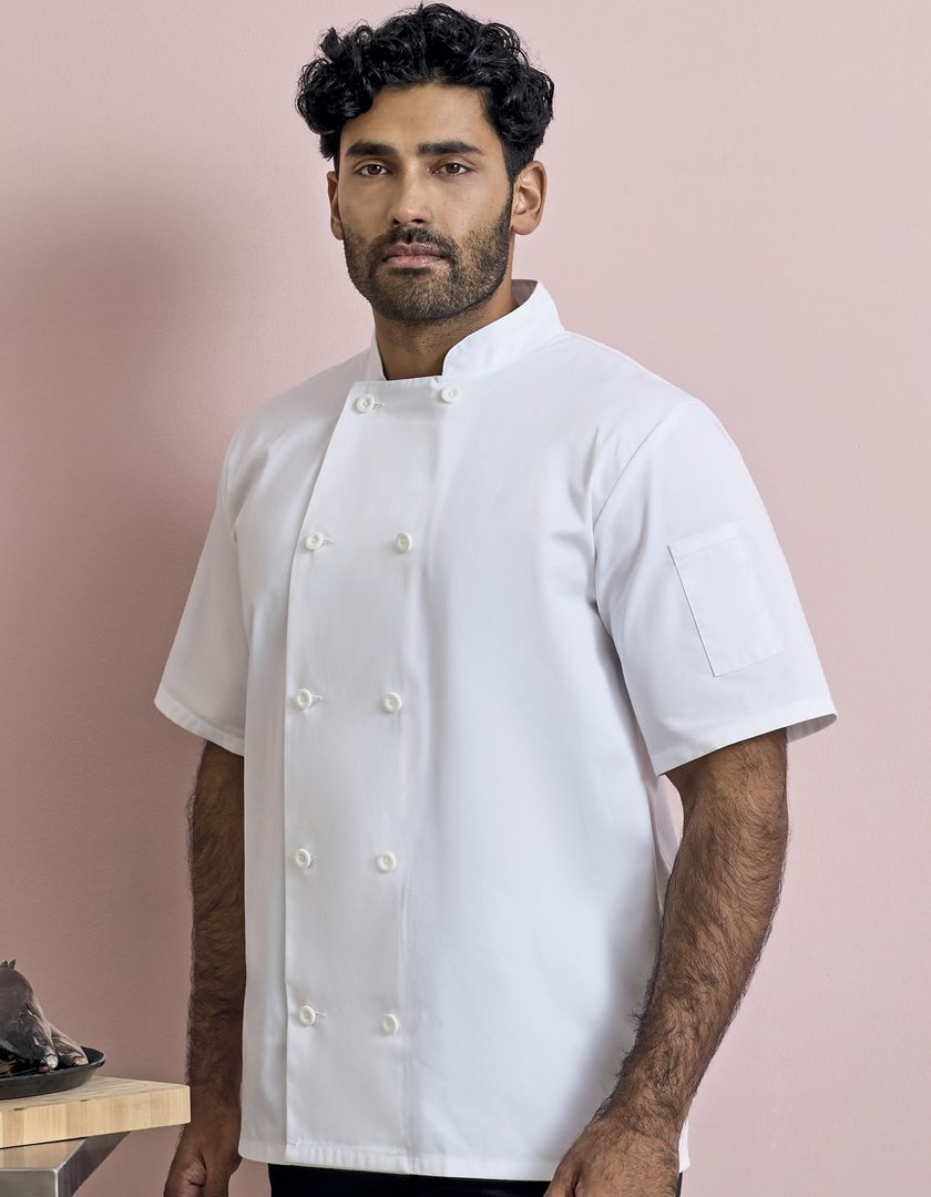 Premier Workwear Short Sleeve Chef´s Jacket