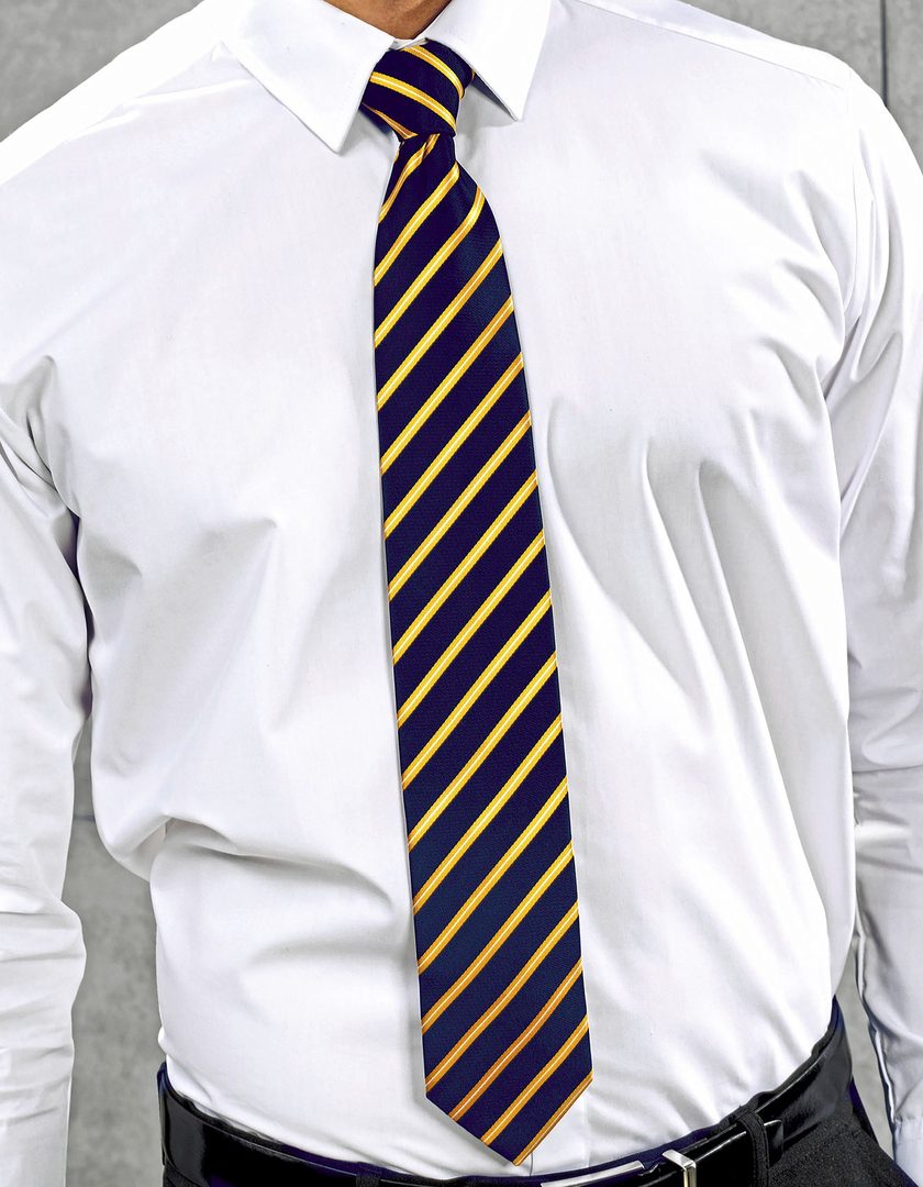 Premier Workwear Sports Stripe Tie