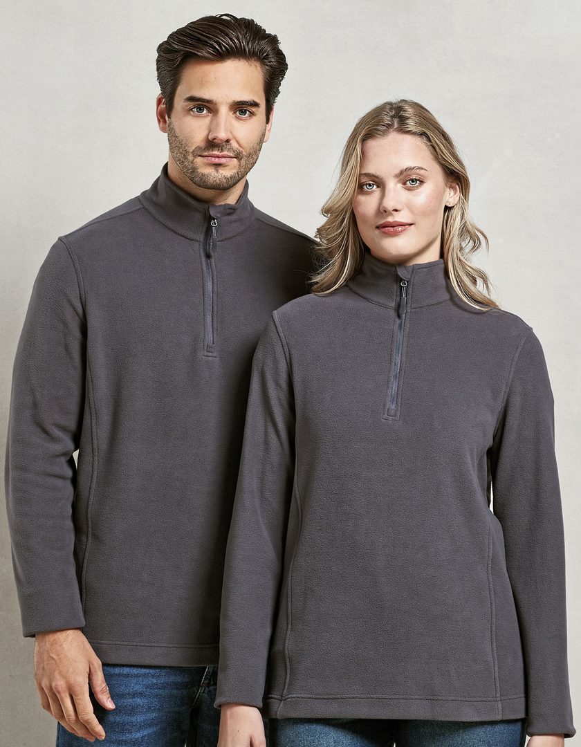 Premier Workwear Unisex ´Recyclight´ 1/4 Zip Micro Fleece