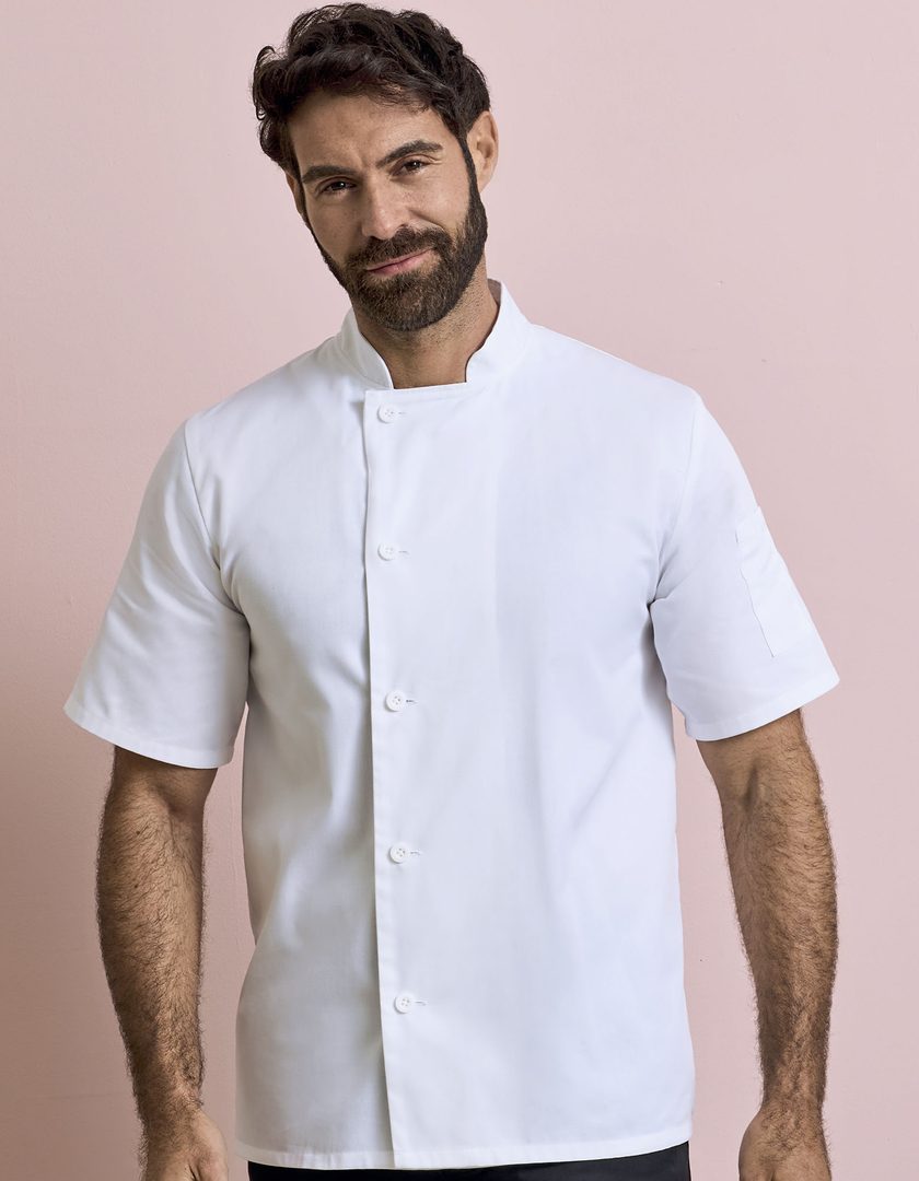 Premier Workwear Essential Short Sleeve Chef´s Jacket