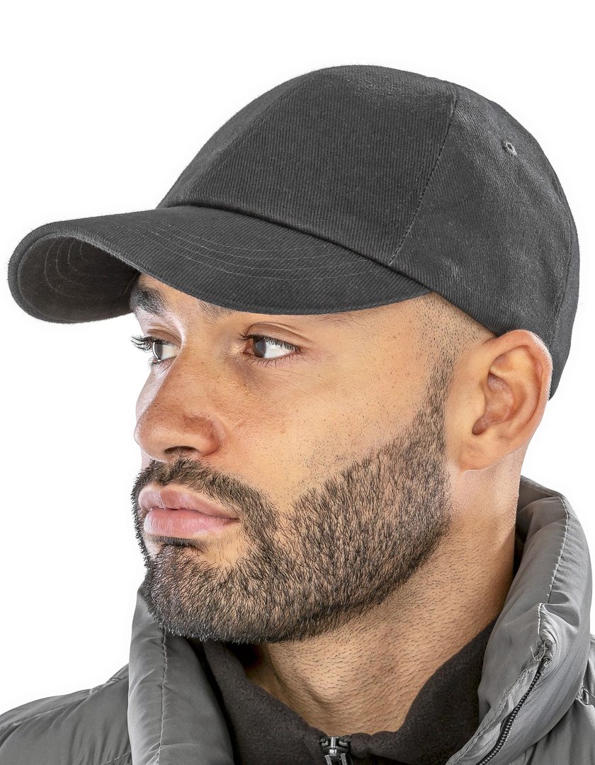 Result Headwear Low Profile Heavy Brushed Cotton Cap