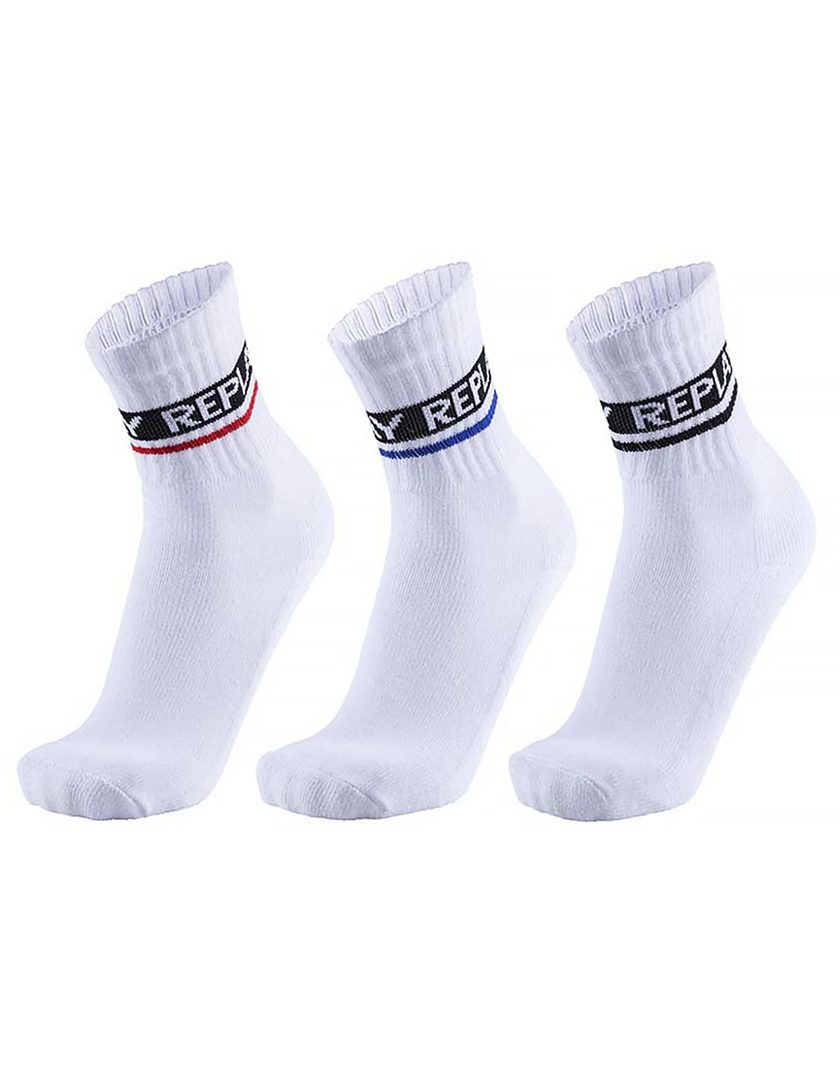 Replay Tennis Socks (3 Pair Card wrap)