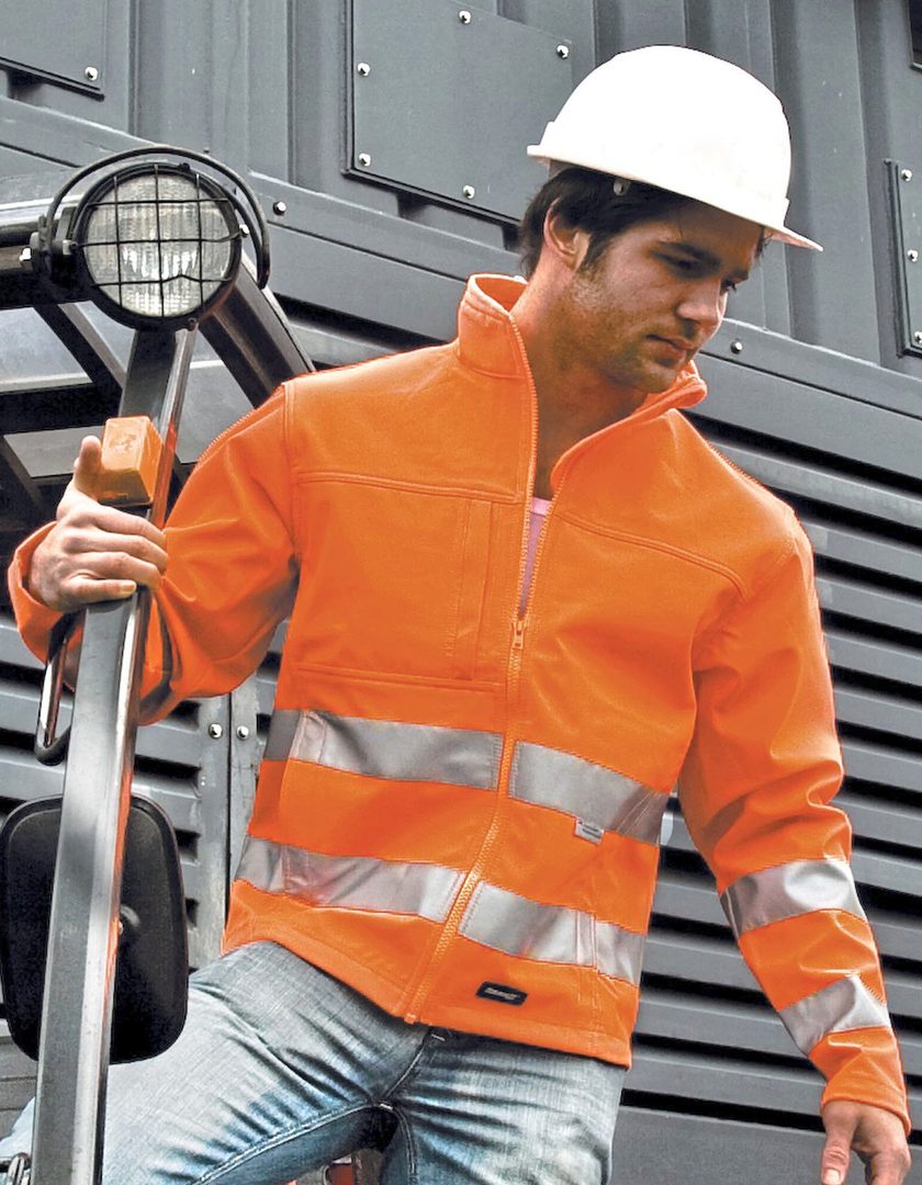 Result SafeGuard High Vis Soft Shell Jacket
