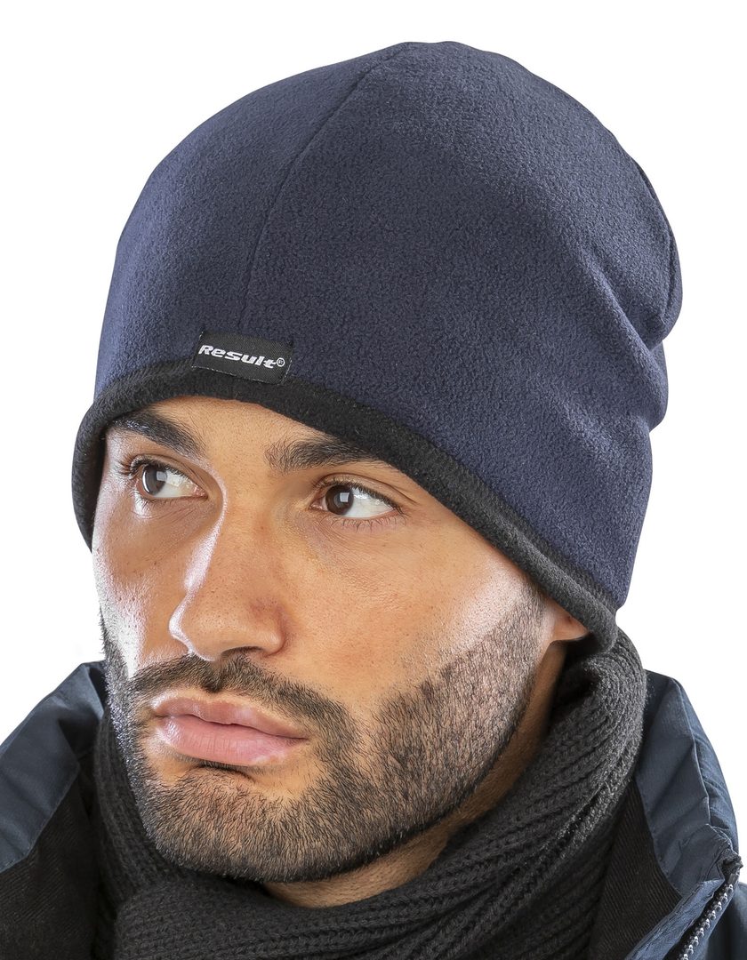 Result Winter Essentials Reversible Microfleece Bob Hat