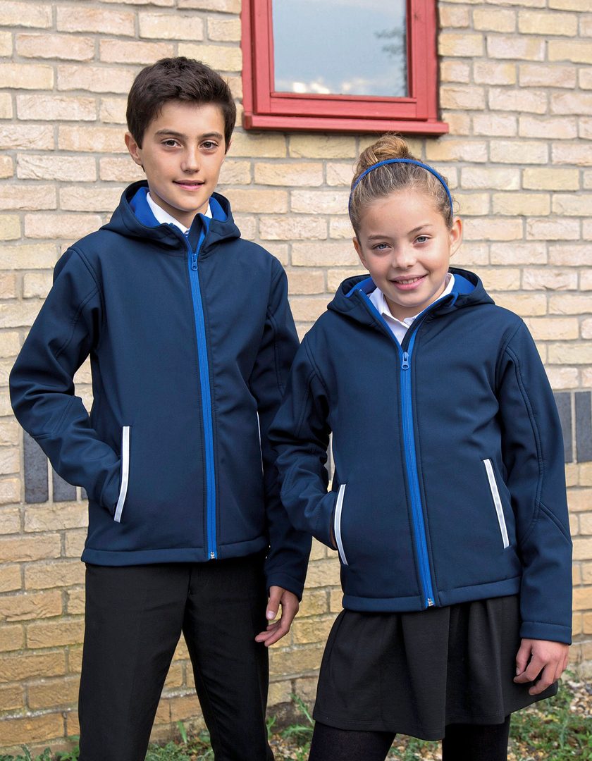 Result Core Youth TX Performance Hooded Soft Shell Jacket