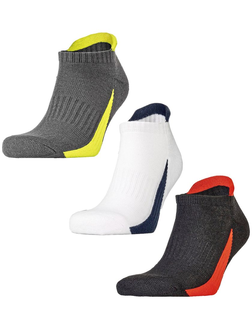 Spiro Sneaker Sports Socks (3 Pair Pack)