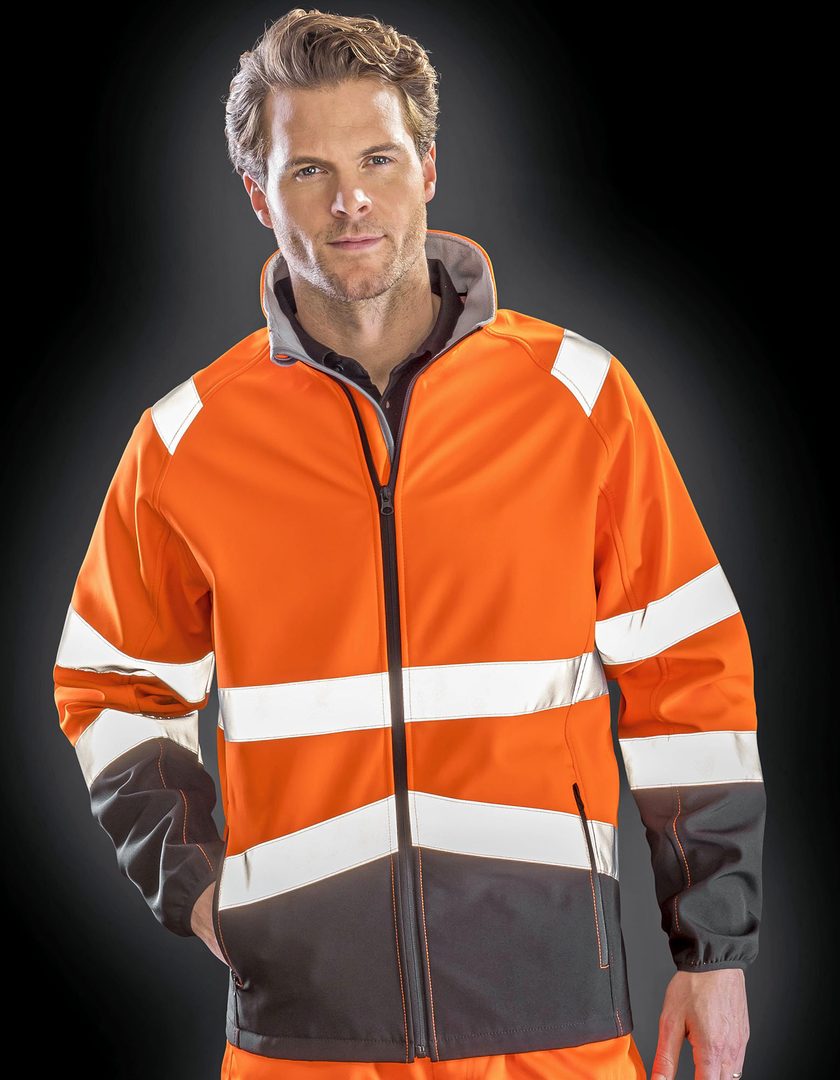 Result SafeGuard Printable Safety Softshell Jacket