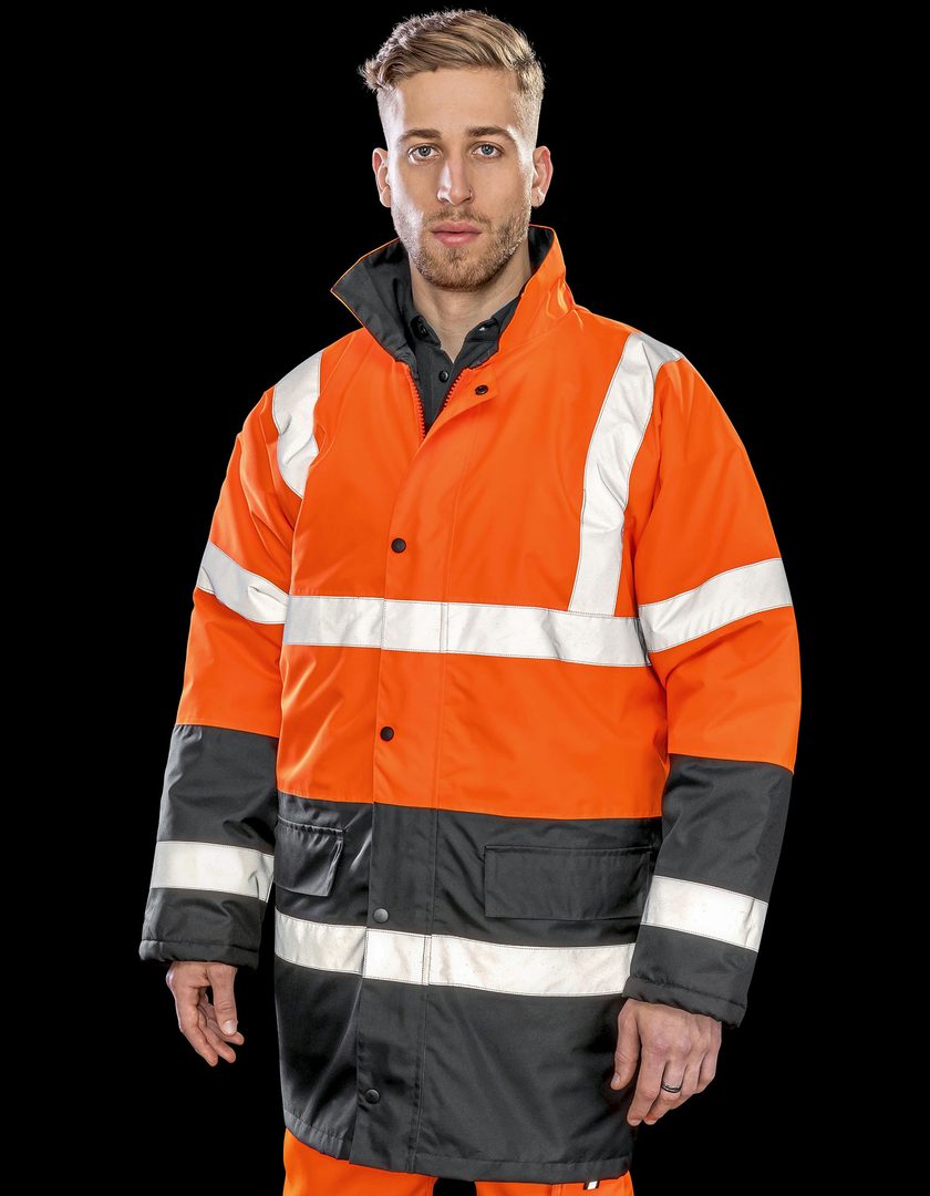 Result SafeGuard Motorway 2-Tone Safety Coat