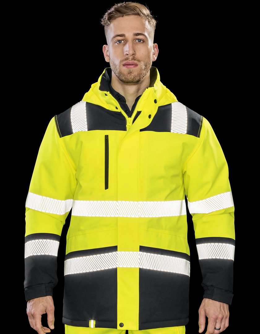 Result SafeGuard Printable Waterproof Softshell Safety Coat