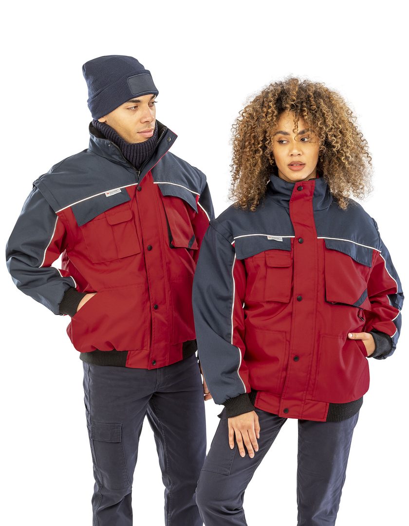 Result Workguard Zip Sleeve Heavy Duty Jacket