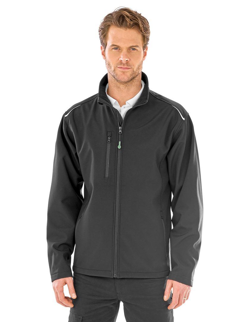Result Recycled Recycled 3-Layer Printable Softshell Jacket