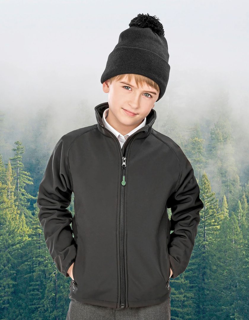 Result Recycled Recycled 2-Layer Printable Junior Softshell Jacket