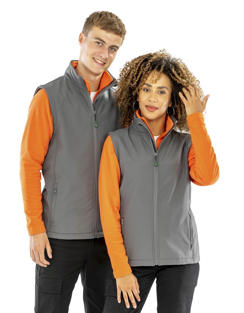 Result Recycled Men´s Recycled 2-Layer Printable Softshell Bodywarmer
