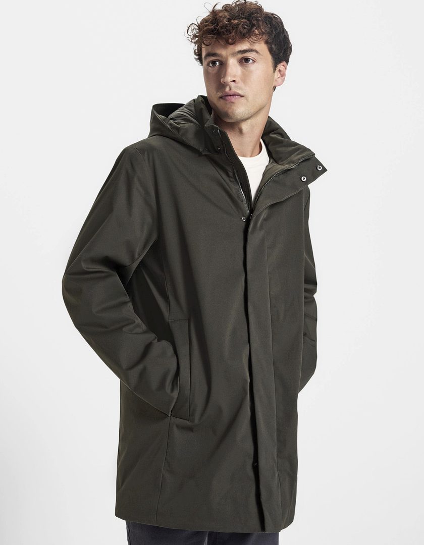 Roly Dome 3/4 Quilted Parka Jacket