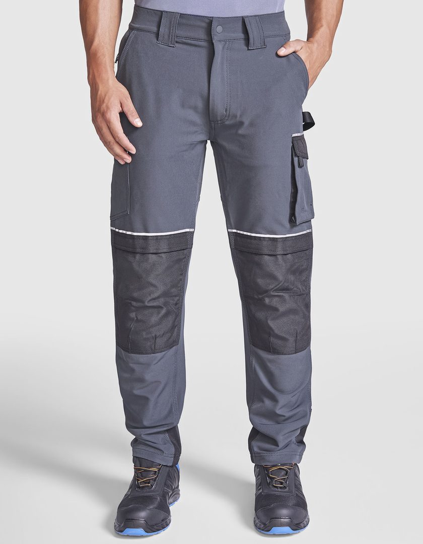 Roly Multi-pocket Stretch Work Trousers Wall