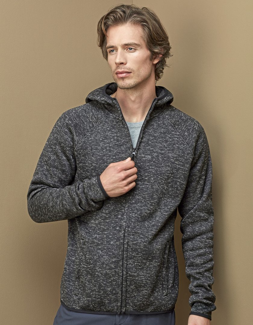 Stedman® Lux Hooded Knitfleece Jacket