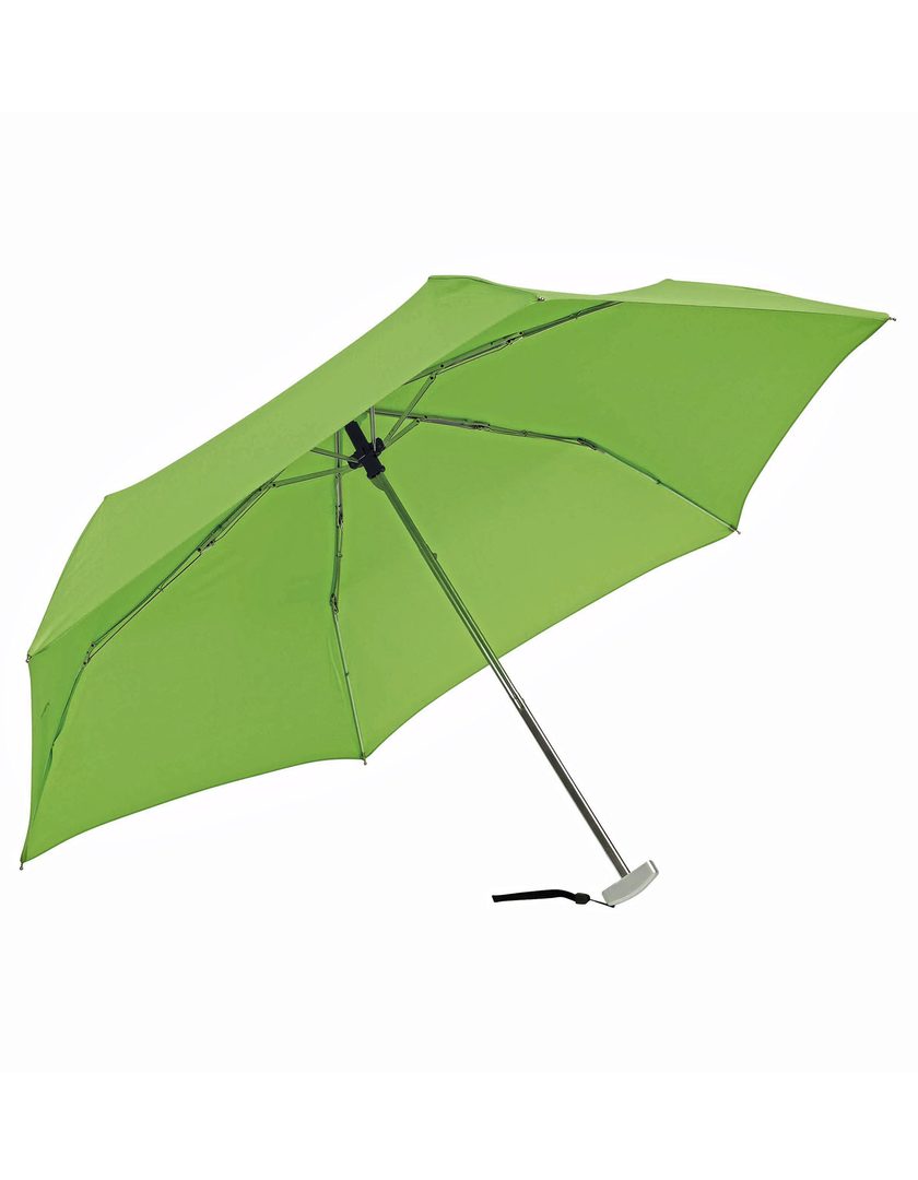 L-merch Superflacher Mini-Taschenschirm Flat