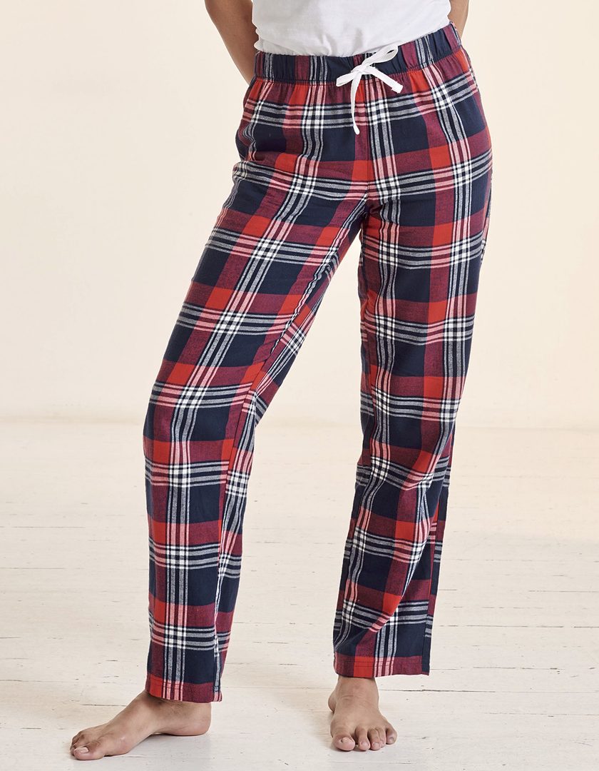 SF Clothing Women´s Tartan Lounge Pants