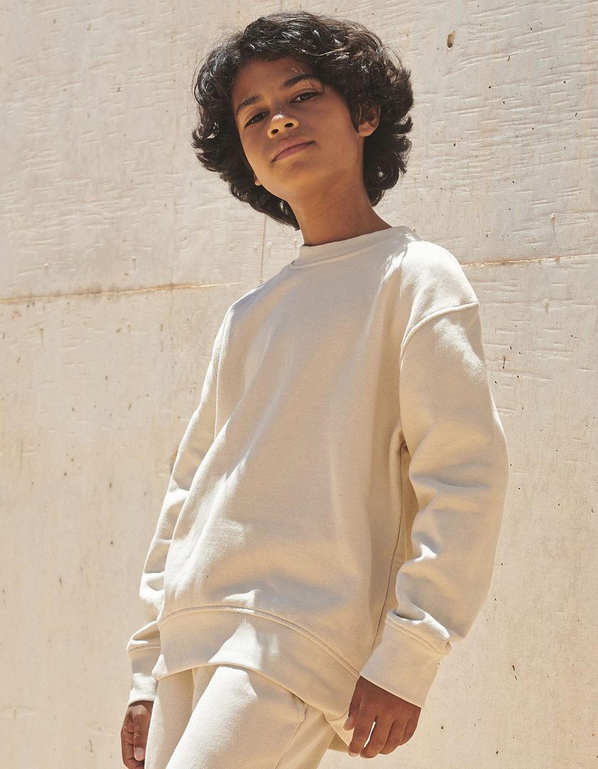 SF Clothing Kids' Sustainable Fashion Curved Hem Sweat