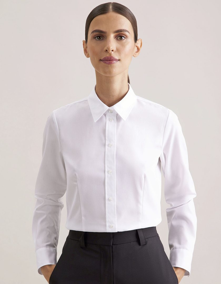 Seidensticker Women´s Blouse Regular Fit Oxford Longsleeve