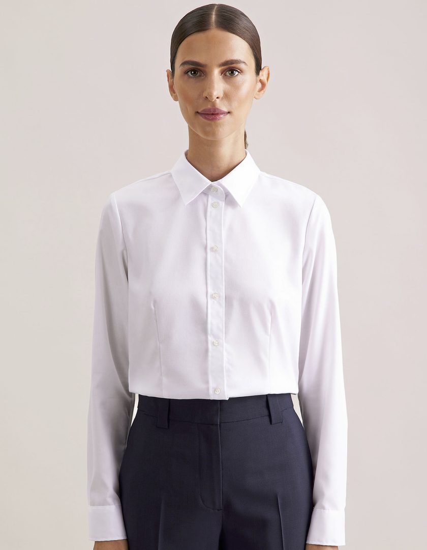 Seidensticker Women´s Blouse Regular Fit Fine Twill Longsleeve