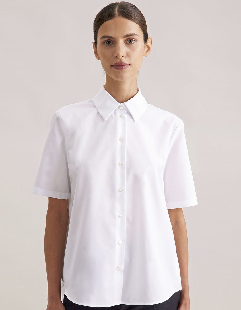 Seidensticker Women´s Oversize Popeline Blouse Shortsleeve