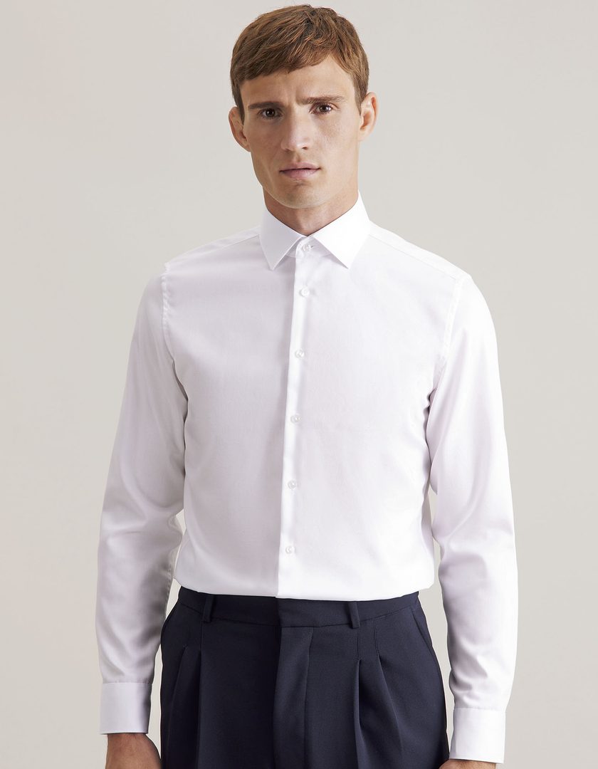 Seidensticker Men´s Shirt Slim Fit Fine Twill Longsleeve