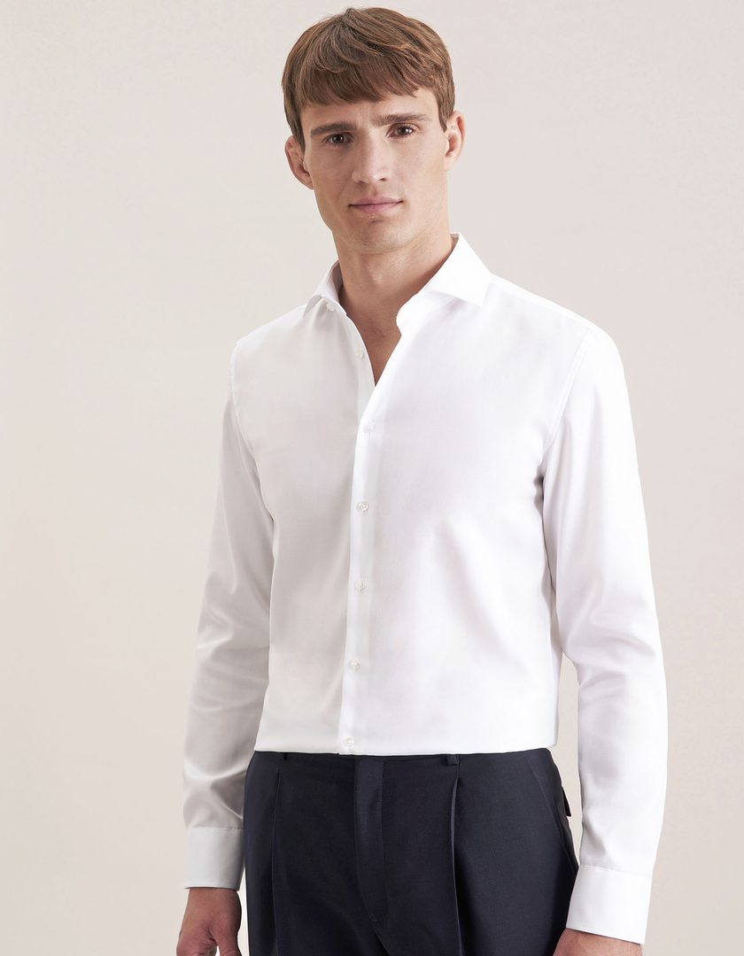 Seidensticker Men´s Shirt Slim Fit Oxford Longsleeve