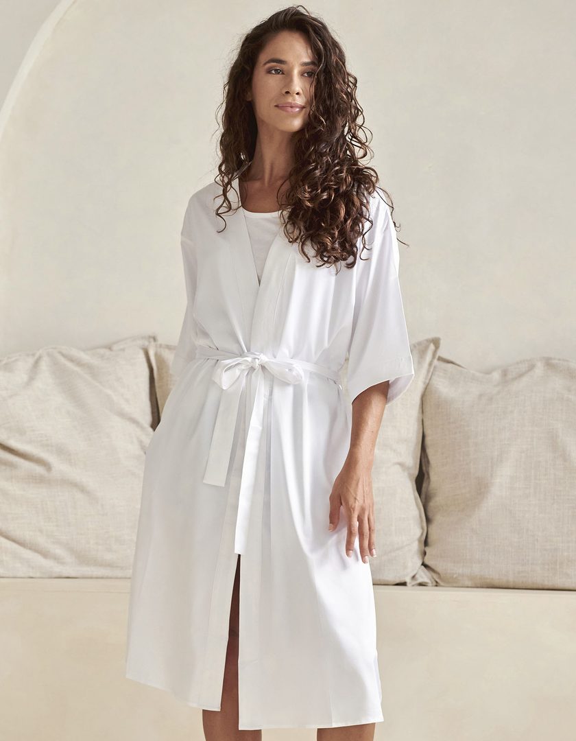Towel City Ladies´ Satin Robe