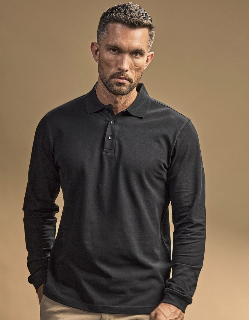 Tee Jays Men´s Luxury Stretch Long Sleeve Polo