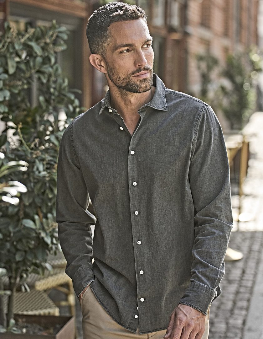 Tee Jays Denim shirt