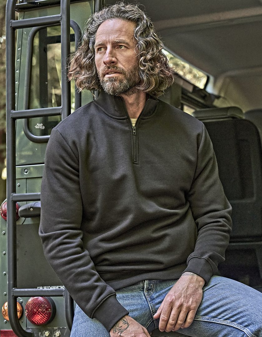 Tee Jays Half Zip Sweatshirt