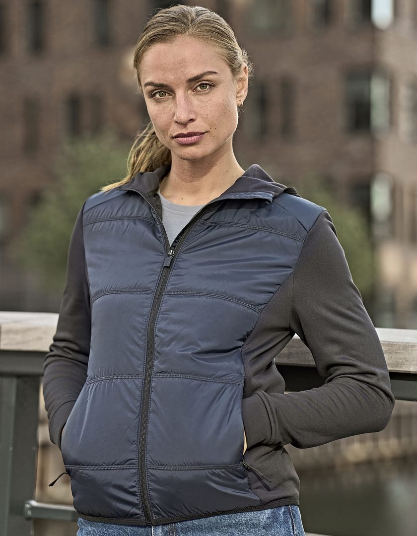 Tee Jays Women´s Hybrid-Stretch Hooded Jacket