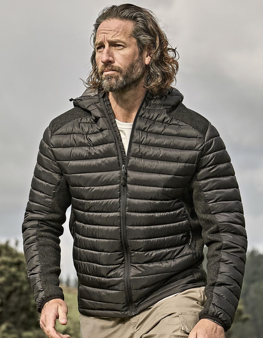 Tee Jays Men´s Hooded Outdoor Crossover Jacket