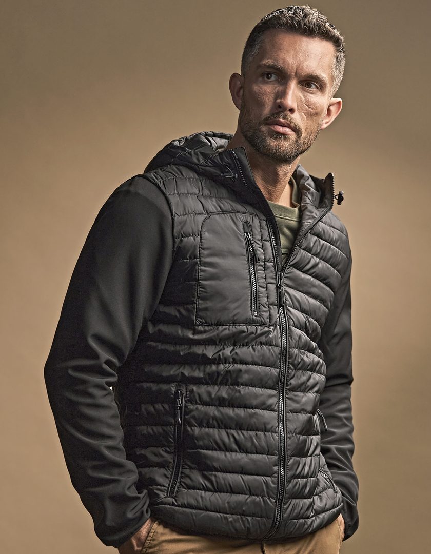 Tee Jays Men´s Hooded Crossover Jacket