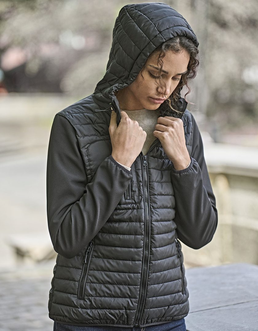 Tee Jays Women´s Hooded Crossover Jacket
