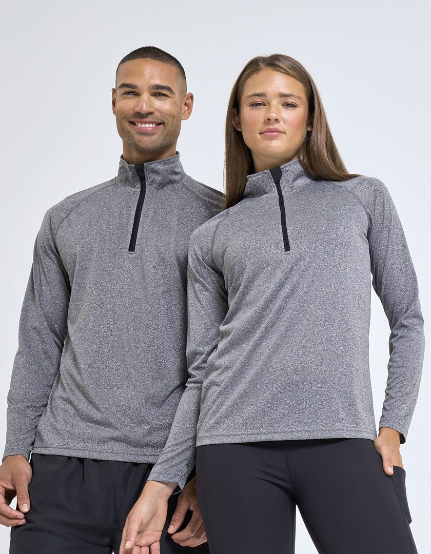 TriDri® Men´s Long Sleeve Performance ¼ Zip