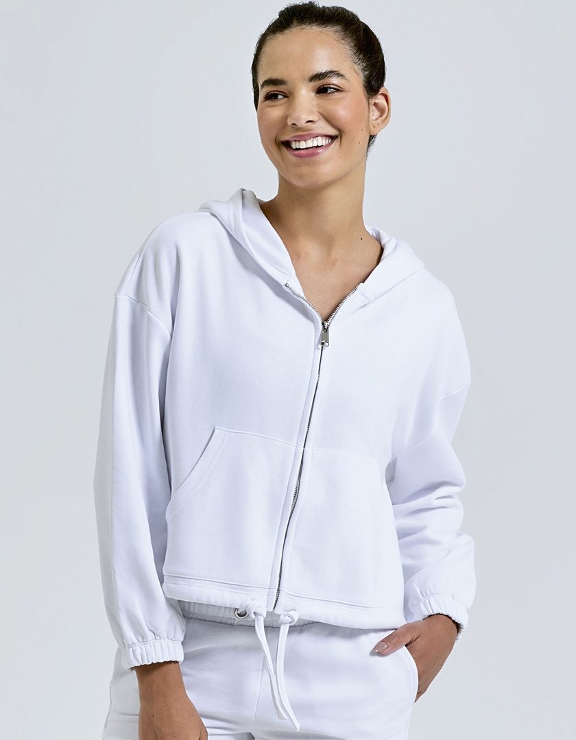 TriDri® Women´s Recycled Drawstring Full-Zip Hoodie