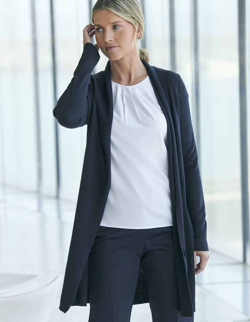 Henbury Ladies´ Longline Open Cardigan