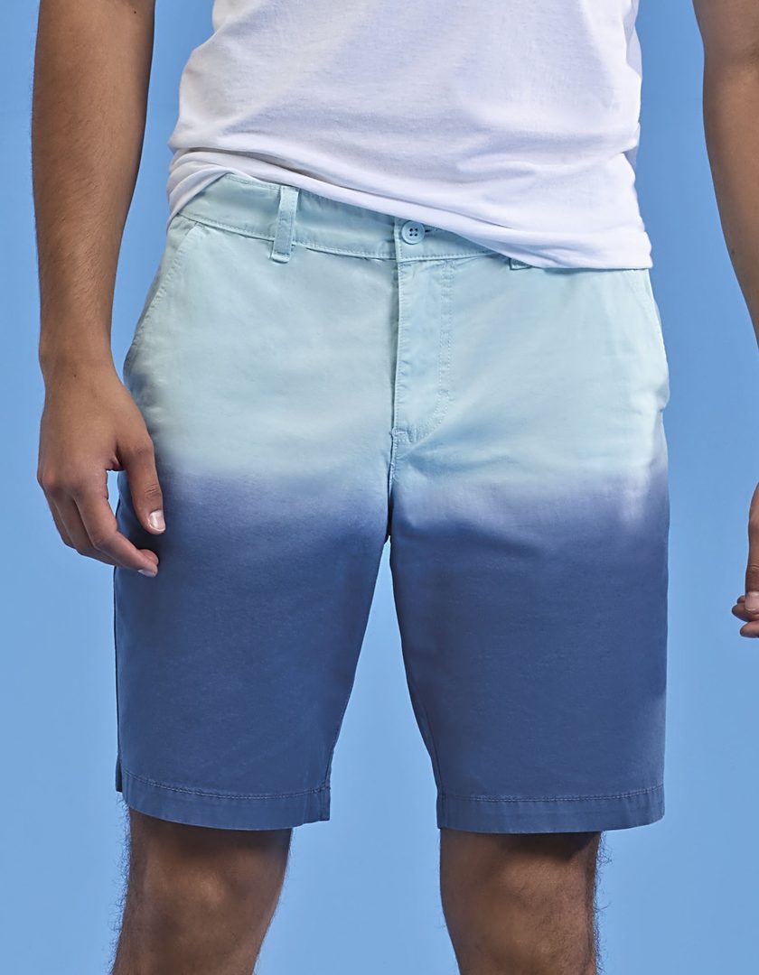 WOMBAT® Mens Dip-Dye Shorts