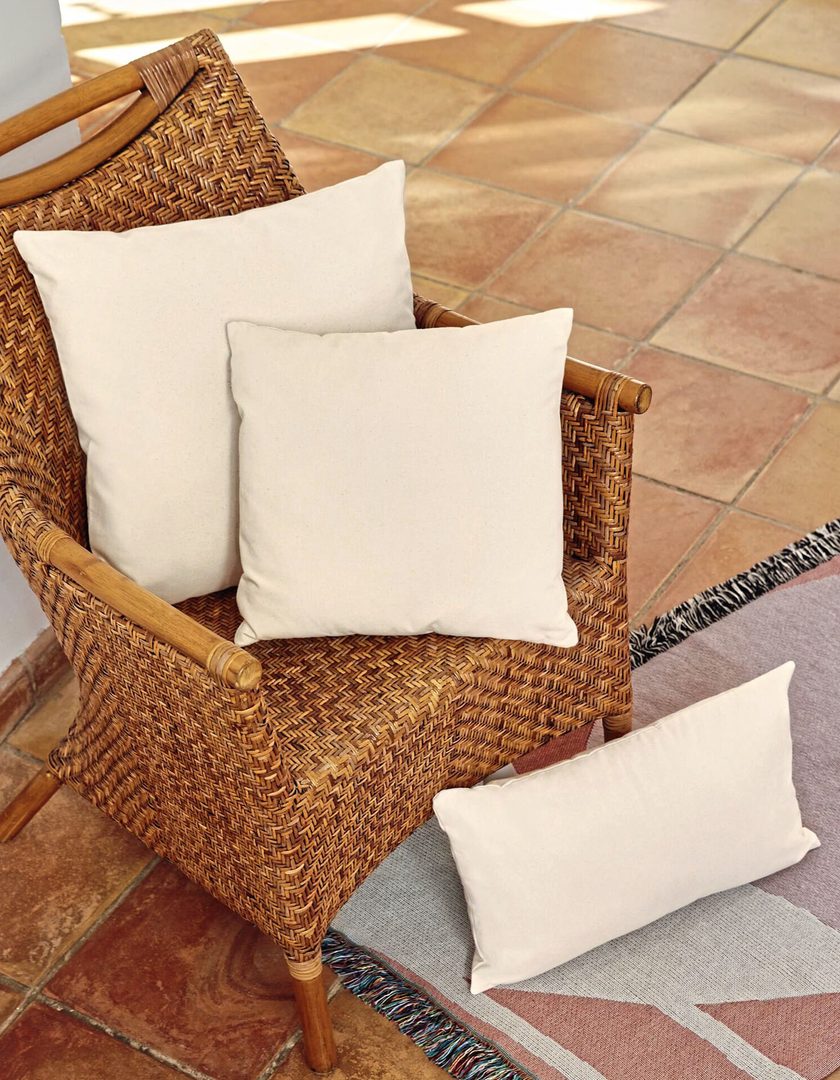 Westford Mill Fairtrade Cotton Canvas Cushion Cover