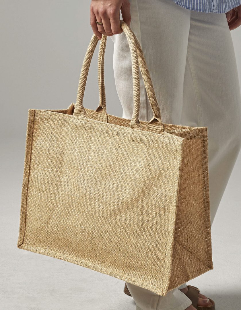 Westford Mill Shimmer Jute Shopper