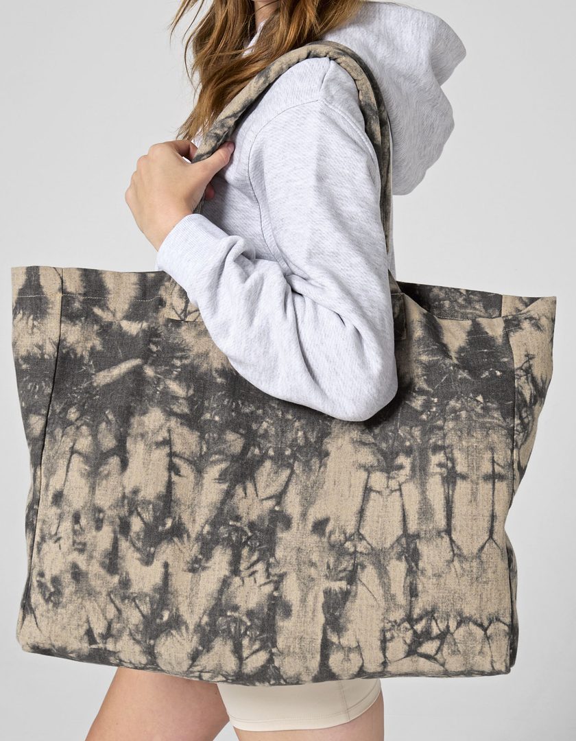 Westford Mill Tie Dye Canvas Tote Bag